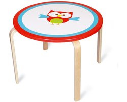 Scratch Deco: Tafel Rond Uil Lou