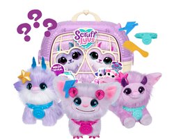 Scruff a Luvs – Twin Fantasy Knuffels in Draagmand – 2 Magische Mystery Pluche Knuffels