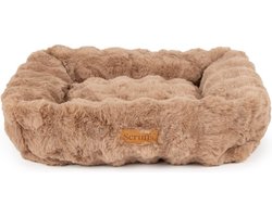 Scruffs - Alpine Box Bed - Hondenmand - Taupe - X-Large 90 x 70 cm