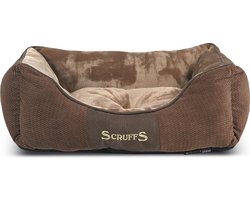 Scruffs Chester Box Bed - S - Chocolade Bruin