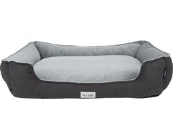 Scruffs Harvard Box Bed - Orthopedische Hondenmand - Memory Foam -XL - Graphite Grey - 90 x 70 cm