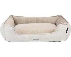 Scruffs Harvard Box Bed - Orthopedische Hondenmand - Memory Foam - XXL - Pearl Grey - 110 x 85 cm
