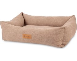 Scruffs Seattle Box Bed - Comfortabele hondenmand - Kleur: Sienna Brown, Maat: Large