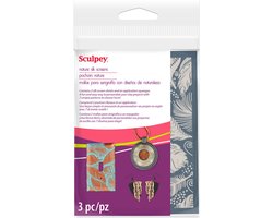 Sculpey Texture Sheets nature 3 vel ca. 12 x 16 cm