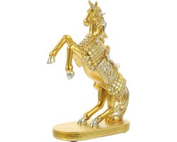 Sculptuur Decoratie - Feng Shui Paard Standbeeld - Woonkamer en Kantoor Decoratie