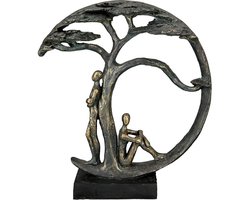 sculptuur mooie momenten - liefdes beeld - levensboom - 9x28x32