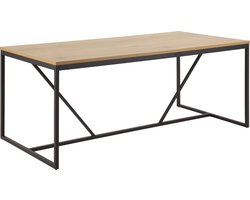 Sea eetkamertafel eik, zwart.