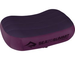 Sea to Summit Aeros Premium - Opblaasbaar Hoofdkussen - Regular Magenta