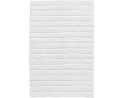 Seahorse Board Badmat - Absorberend - Badstof - Katoen - 60x90 cm - Wit