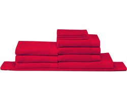 Seahorse Combiset Pure red badkamerset (3x WH, 1x BM 50x90, 6x BD & 1 DL)