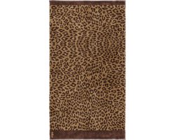Seahorse Jaguar Strandlaken - Badhanddoek - Egyptisch Katoen - 100 x 180 cm - Jaguarprint