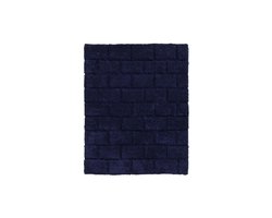 Seahorse Metro - Badmat - 50x60 cm - Indigo