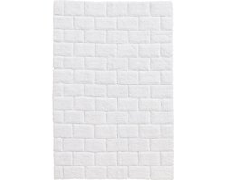 Seahorse Metro - Badmat - 60x90 cm - White