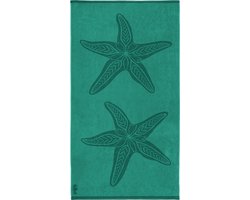 Seahorse - Strandlaken - Katoen - Salty - 100x180 cm - Groen