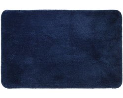 Sealskin - Angora Badmat 60x90 cm - Polyester - Donkerblauw