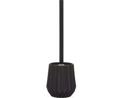 Sealskin Arte - WC borstel met houder - vrijstaand - Zwart