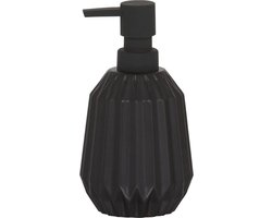 Sealskin Arte - Zeepdispenser 400 ml - vrijstaand - Zwart