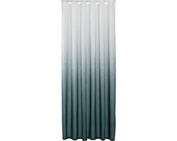 Sealskin Blend - Douchegordijn 180x200 cm - Polyester - Groen / Wit