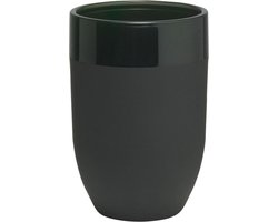 Sealskin Bloom - Tandenborstelbeker vrijstaand - Zwart