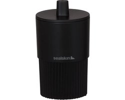 Sealskin Brave - Opbergbox met deksel - Opbergpotje - Vrijstaand - Zwart