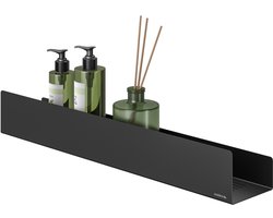Sealskin Brix - Doucherek - Wandrek 55cm - Zwart - 55 x 10 x 8 cm