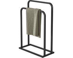 Sealskin Brix - Handdoekrek vrijstaand - Handdoekhouder - Zwart