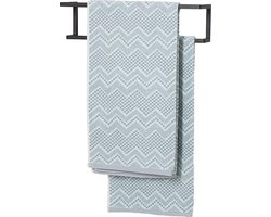 Sealskin Carré - Handdoekrek 48 cm - Zwart