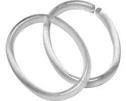 Sealskin Clips - Douchegordijnringen (12 stuks) - Transparant