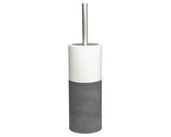 Sealskin Doppio Toiletborstel met houder vrijstaand - Grijs