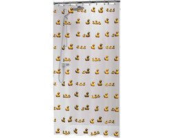 Sealskin Duckling Douchegordijn 180x200 cm - PEVA - Geel