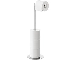 Sealskin Industrial 2-in-1 Toiletrolhouder - Reserverolhouder - Wc rolhouder - Chroom