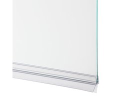 Sealskin - Lekstrip - Douchedeurafdichting met waterkering - Glasdikte 6 tot 8 mm - Lekstrip - Douchedorpel - Douchestrip - Waterstopper