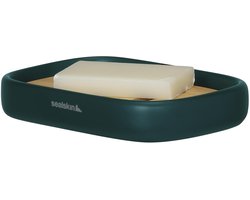 Sealskin Mind - Zeephouder - Zeepbakje - FSC - Houtlook / Donkergroen