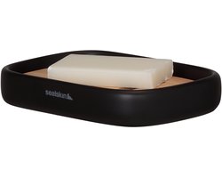 Sealskin Mind - Zeephouder - Zeepbakje - FSC - Houtlook / Zwart