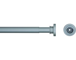 Sealskin Seallux Douchegordijnstang - 125-220 cm - Mat aluminium