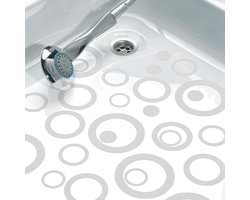 Sealskin Waterrings zelfklevende antislip stickers - PVC - 6 stuks - Transparant