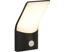 Searchlight COPENHAGEN Wandlamp Zwart Met Bewegingssensor