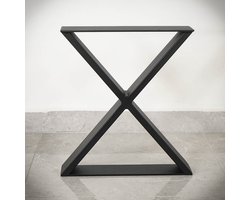 SEART GROUP X-Serie - Zwarte Meubelbeen - 40x45 cm - Industriële Stijl