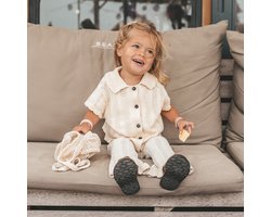 Seashell knit flared legging birch | Your Wishes 98-104