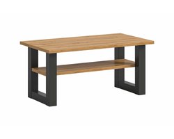 Seattle salontafel Artisan NB grijs NB - 50x90x42cm