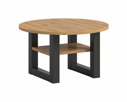 Seattle salontafel rond Artisan NB grijs NB - 75x75x42cm