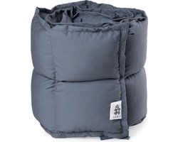 Sebra Bedbumper Kapok Half 180 cm Forest Lake Blue (uitsluitend voor sebra baby -en junior bedje)