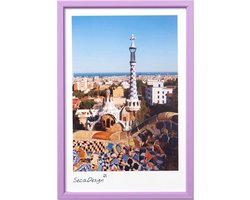 SecaDesign Iris Fotolijst - Fotomaat 15x20 cm - Lila