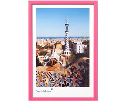 SecaDesign Iris Fotolijst - Fotomaat 15x20 cm - Roze