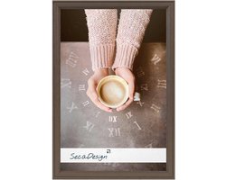 SecaDesign Linea Fotolijst Hout - Fotomaat 20x30 cm - Taupe