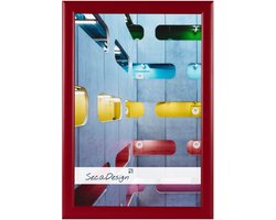 SecaDesign Tours Fotolijst - Fotomaat 13x18 cm - Rood / Wijnrood