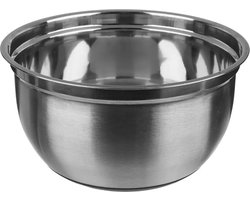 Secret de Gourmet Beslagkom - RVS - met antislip - 4,5 liter - mengkom - 26 x 14 cm