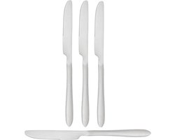 Secret de Gourmet bestek Messen Nevis - 6x stuks - RVS - 23 cm