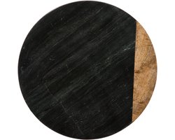 Secret de Gourmet Draaibaar dienblad GEOM HYGGE Ø 30 cm marmer