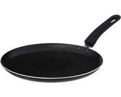 Secret de Gourmet - Pannenkoekenpan - Alle kookplaten/warmtebronnen geschikt - zwart - Dia 26 cm